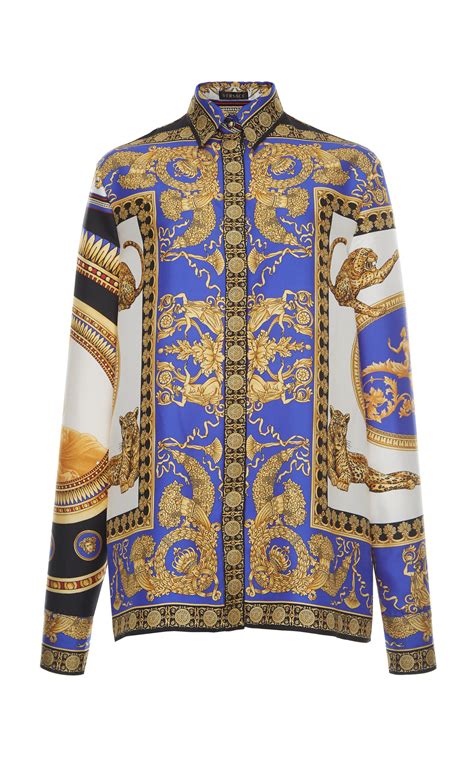 versace shirts women's|versace long sleeve shirts women's.